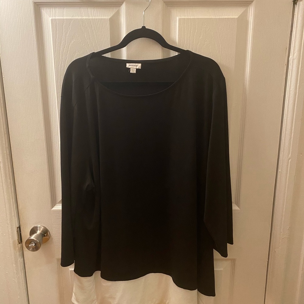 Black and White Geo Tunic